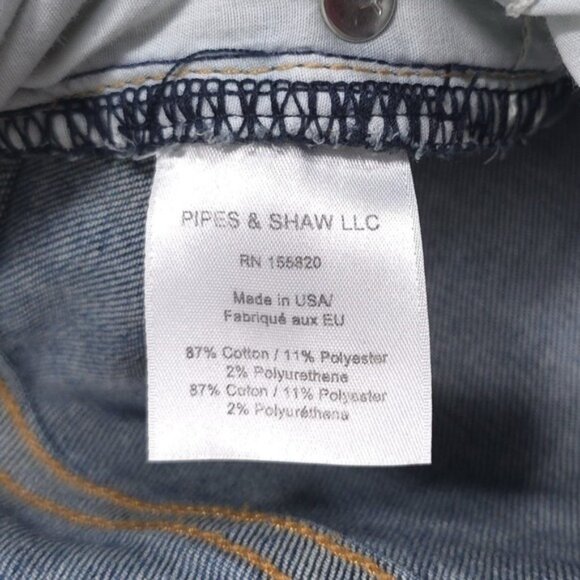 VERONICA BEARD Women's Kate High‎ Rise Size 28/6 Nantucket Jeans USA MADE - Picture 13 of 13